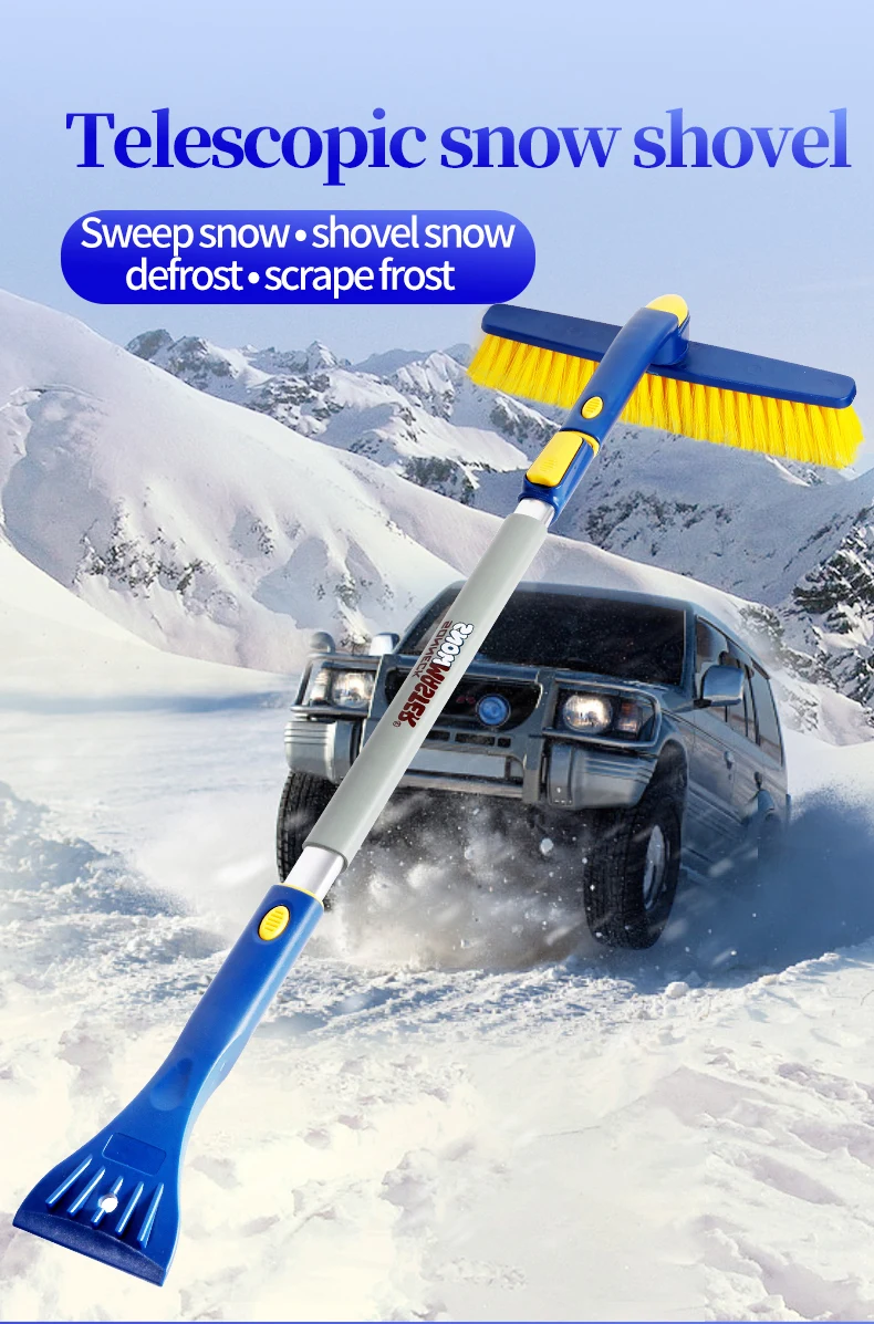 Magical Car Ice Scraper Auto Snow Brush Glass Snow Remover Car Windshield Cleaner Tool Broom Car Wash Accessories Winter Tools