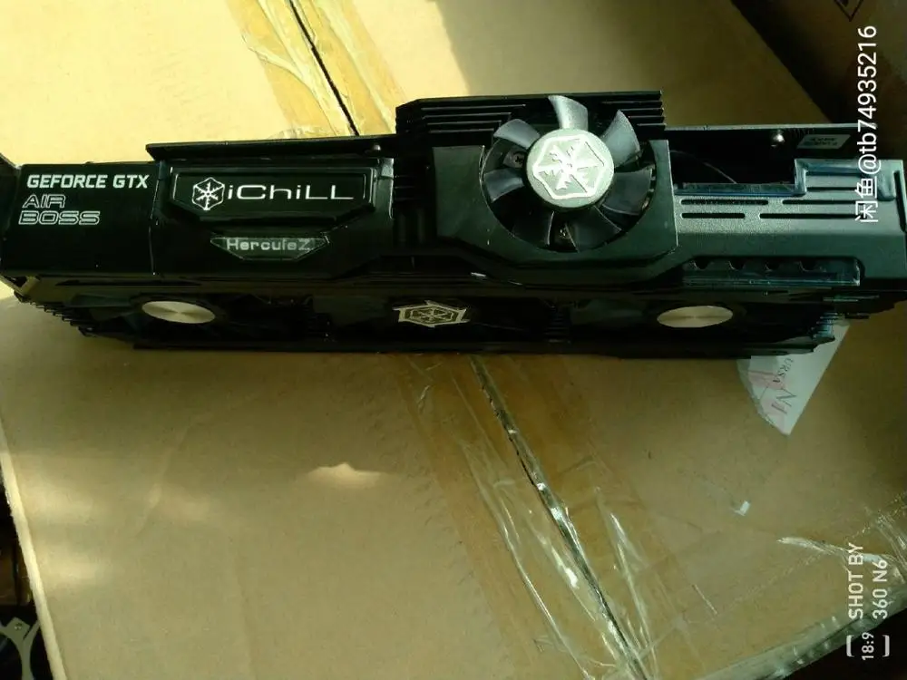 

Original for Inno3d GTX1070ti GTX1080ti Graphics Video Cooling fan cooler Used