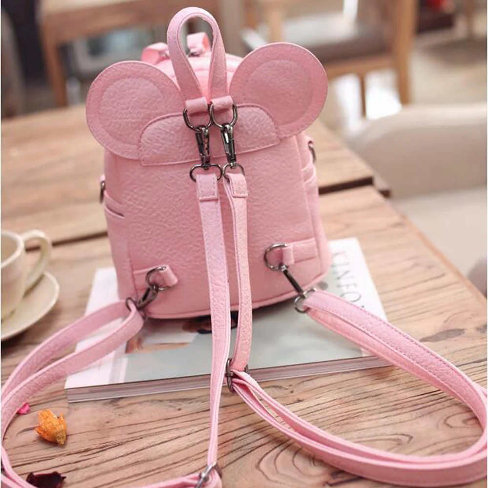 

New girl shoulder bag Cartoon backpack dual-use small Diagonal School bag children cute bow small backpack mochilas escolares