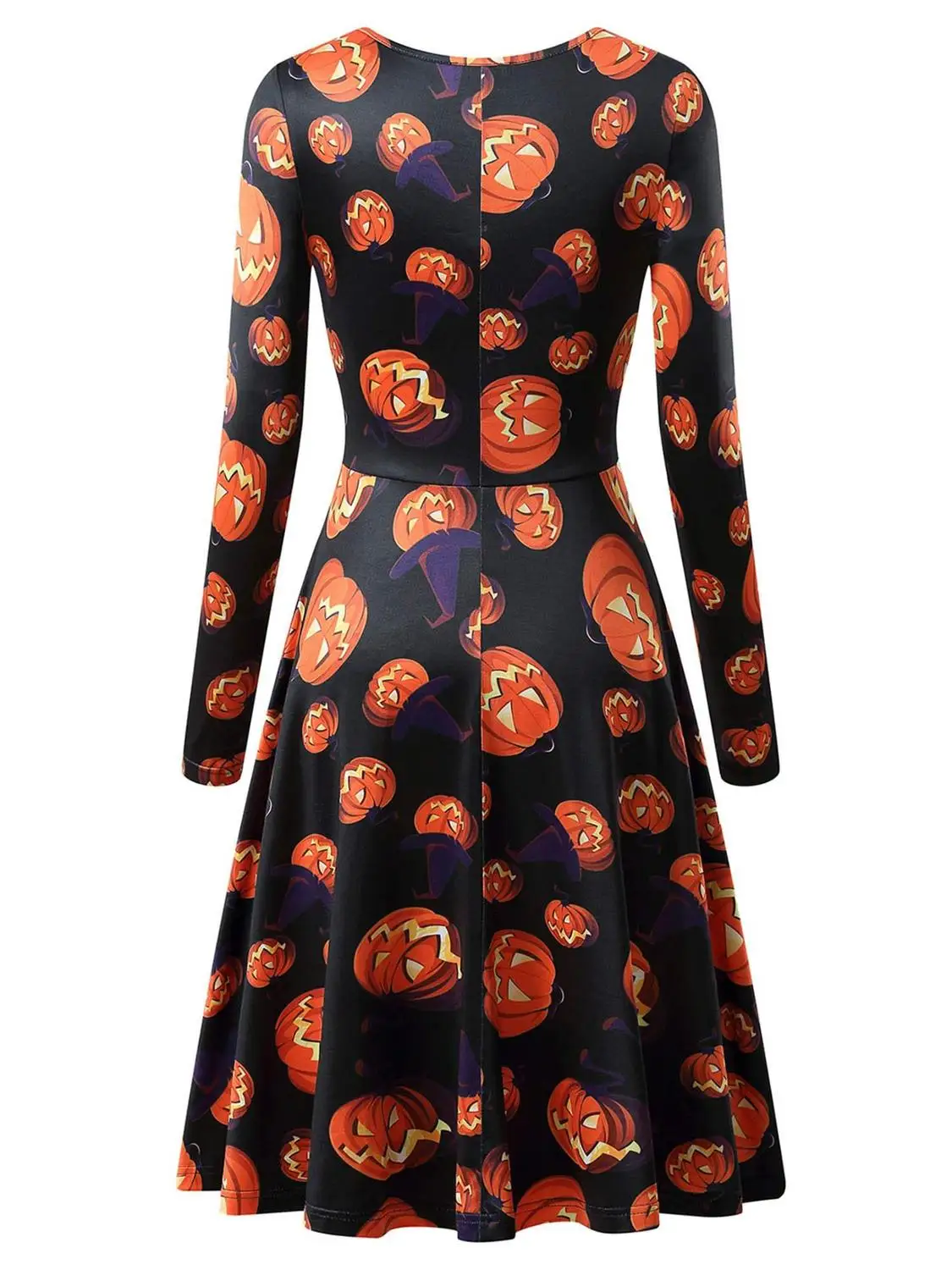 2019 Быстрая отправка девушка Для женщин с длинным рукавом тыквы Череп для