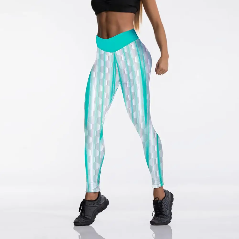 Новые модные брюки с высокой талией Спортивные Полиэстер на открытом воздухе