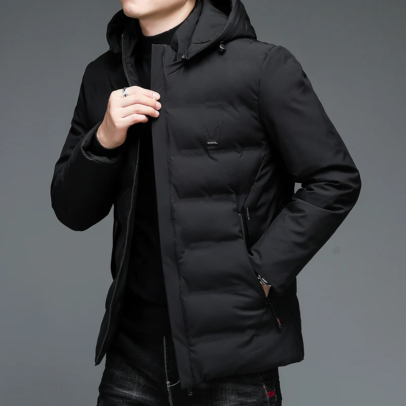 

Warm New Designer Brand Casual Fashion Windproof Parka Bubble Jacket