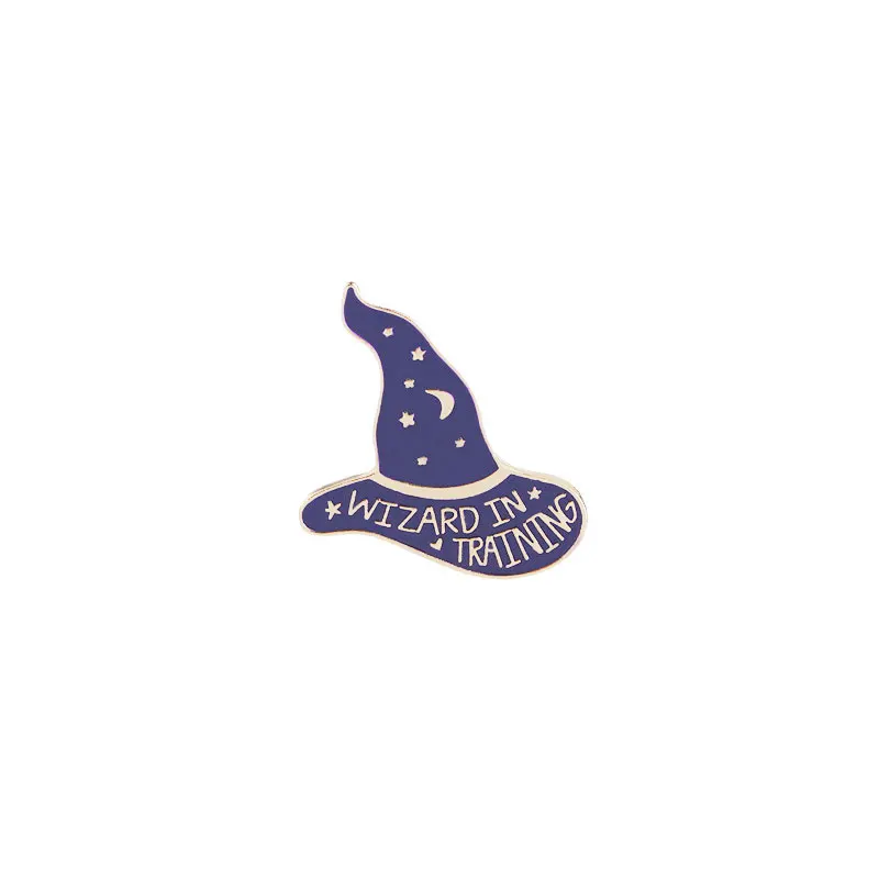 

Magician Magic Hat Luxury Brooch Accessories for Jewelry Kids Friends Brooches On Clothes Cartoon Fashion