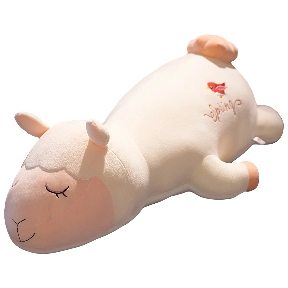 

45/70/100CM Lovely Alpaca Plush Toy Japanese Alpaca Soft Stuffed Cute Sheep Llama Animal Dolls Sleep Pillow Home Bed Decor Gift