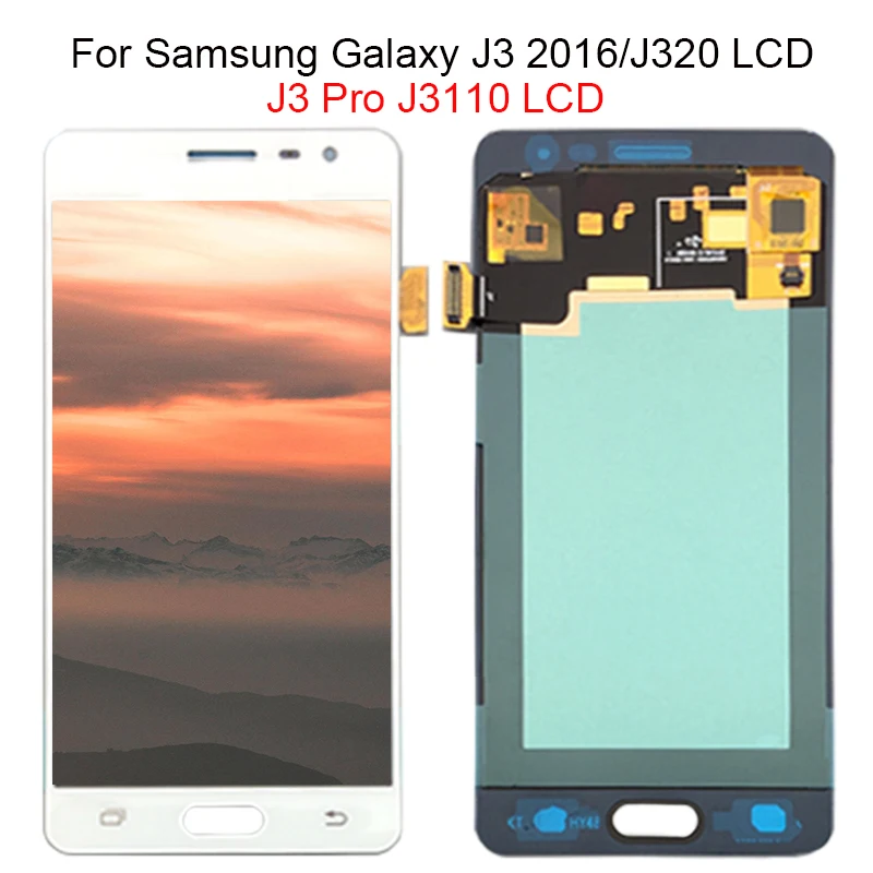 ЖК-дисплей с сенсорным экраном и дигитайзером в сборе для SAMSUNG GALAXY J3 Pro j3110 замена