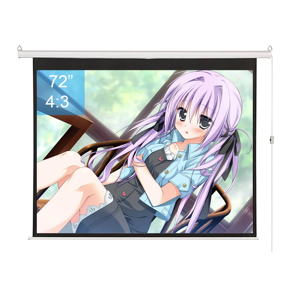 Экран проектора с электроприводом и функцией соотношения сторон - Цена: 3754.83