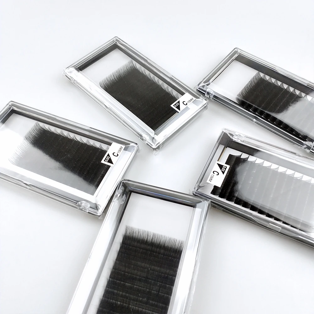 

Wholesale Mix-Length Mink Lashes Mink Individual Eyelashes Hand Eyelashes Extension Long Wispy Eyelashes Curly Lash Wholesale