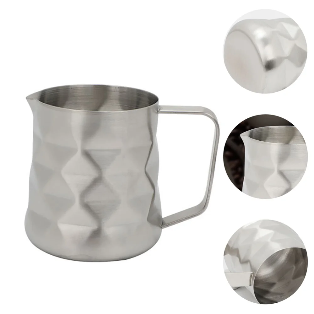 

Frothing Pitcher Stainless Steel Frothing Cup Steaming Pitcher 350ml