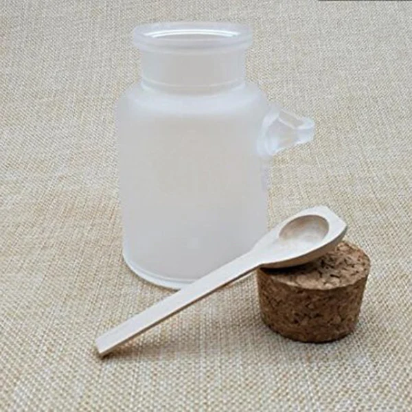 Прозрачная пустая пластиковая соль для ванны семейная бутылка банка с