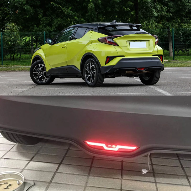 1 шт. светодиодный светильник заднего бампера для Toyota C-HR CHR 2016 2017 2018 2019