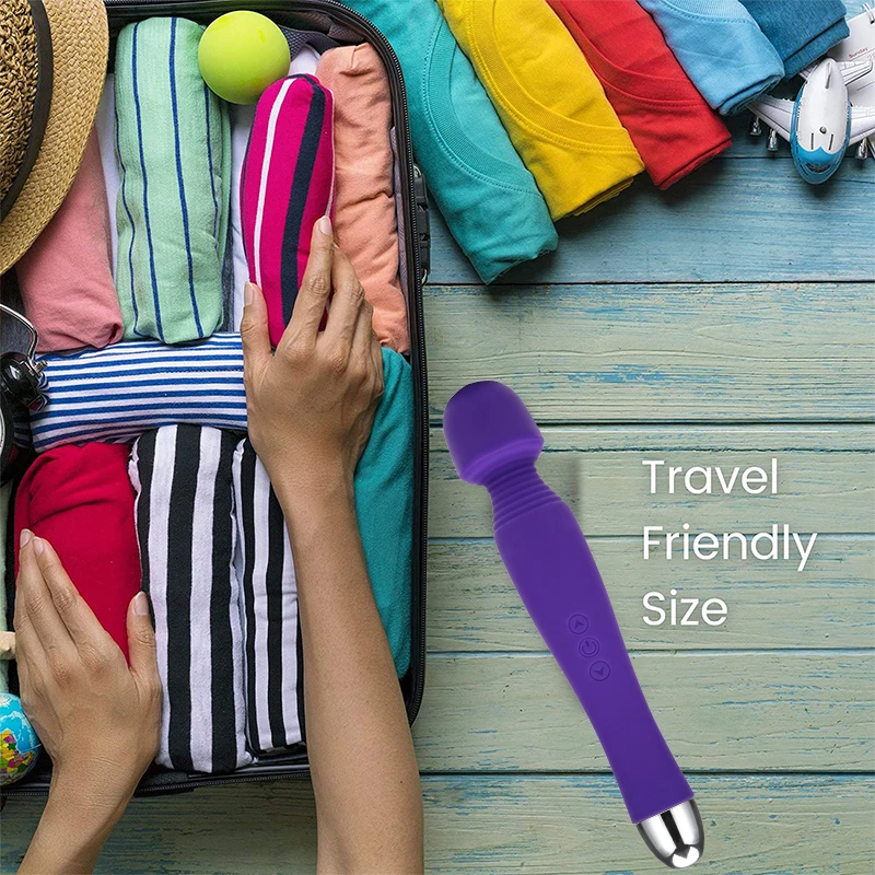 Мощный массажер для женщин и мужчин 9 улучшенных волшебных режимов вибрации