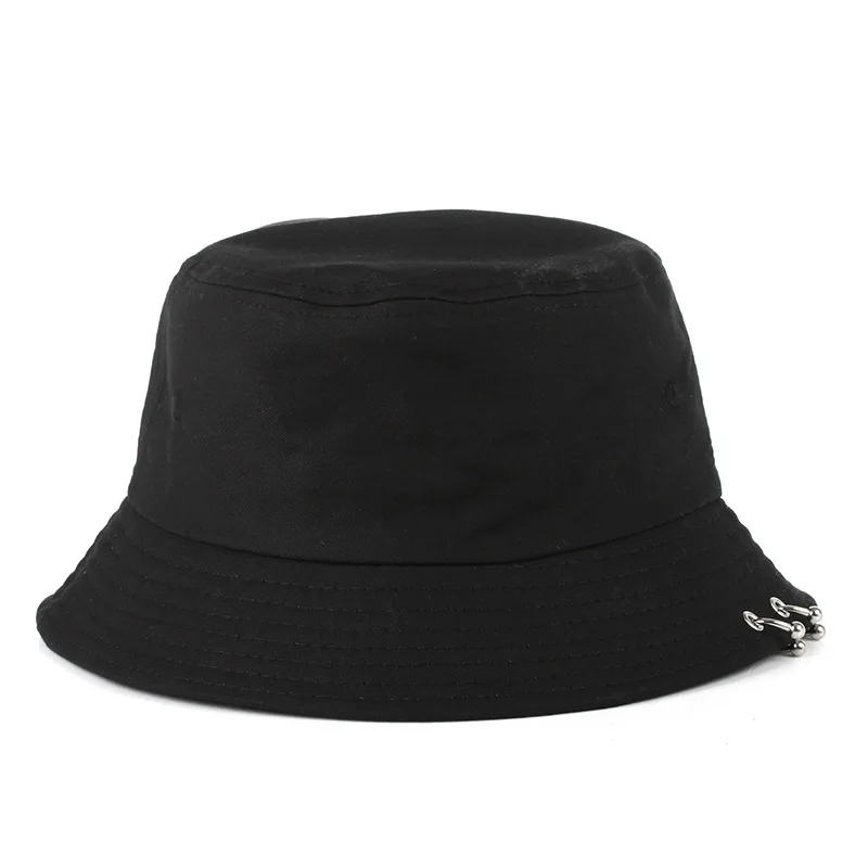 

Ring Harajuku Bucket Hat Men Women K Pop Bob Outdoor Beach Sun Hat Black White Panama Fishing Fisherman Summer Sun Hat Casquette