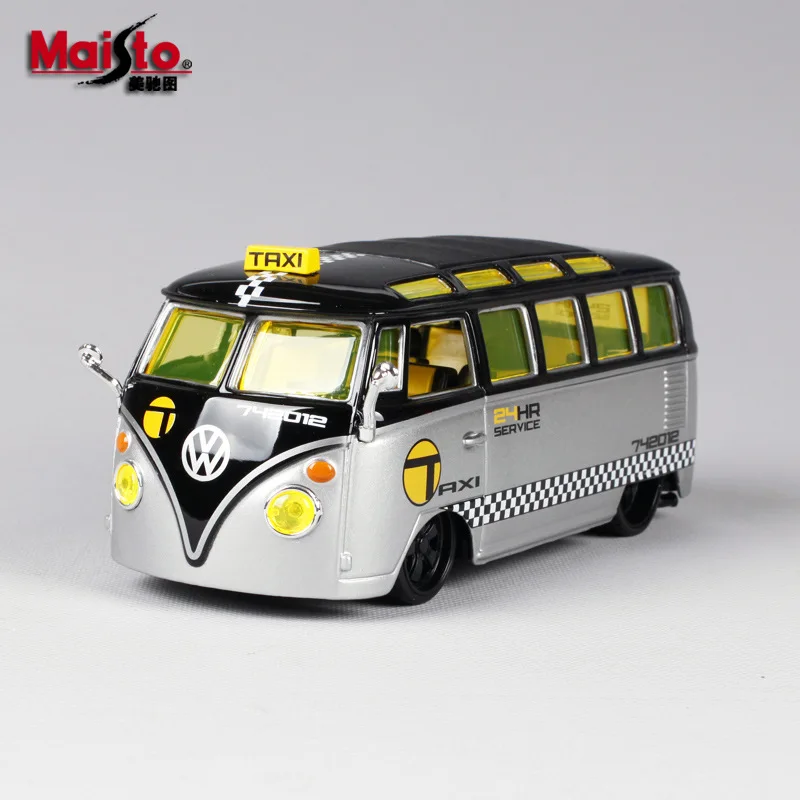 

Моделирование Maisto 1:25 Volkswagen VAN SAMBA, литье под давлением, модель автомобиля из сплава, ремесла, украшение, коллекция игрушек, инструменты, подар...