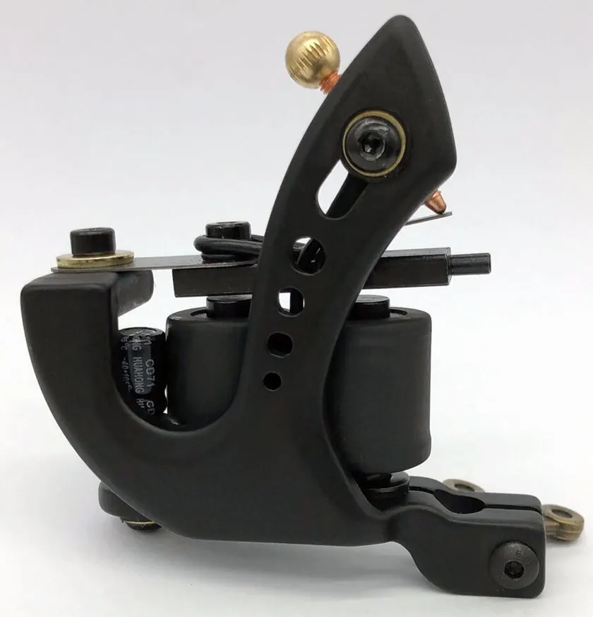 Новинка 5 цветных катушек тату-машина 10 намоток чугунная ручная - Цена: 809.31