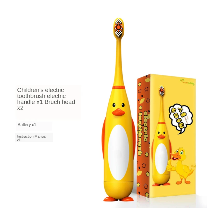 

[bottom price]Children's electric/soft bristle/cartoon/fully automatic/intelligent/waterproof/non-rechargeable/Sonic toothbrush