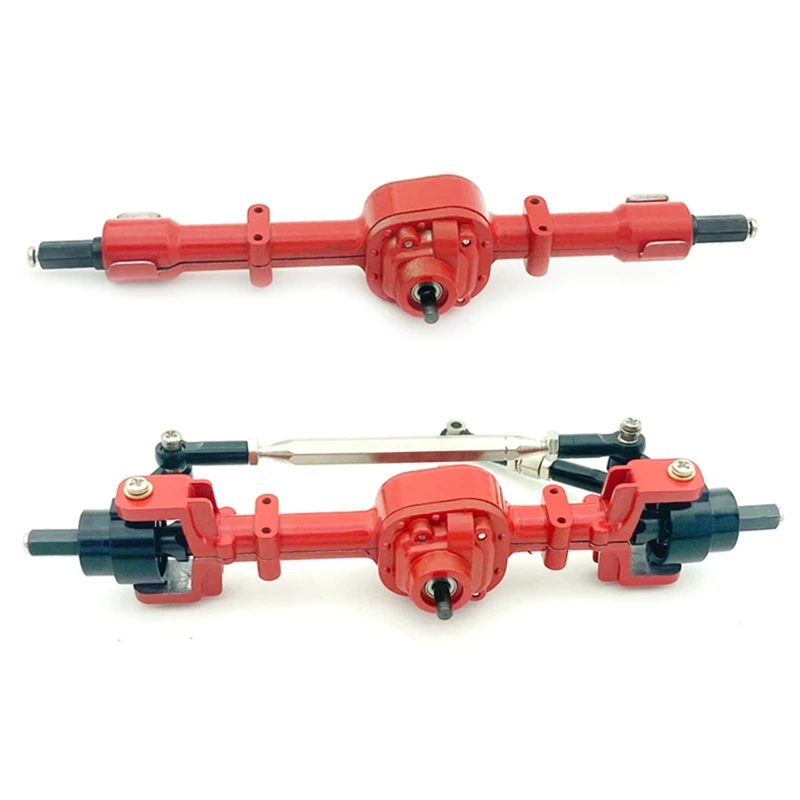 

Metal Front and Rear Axle Set for MN D90 D91 D99S MN-90 MN96 MN99 MN99S FJ45 Defender 1/12 RC Car Upgrade Parts