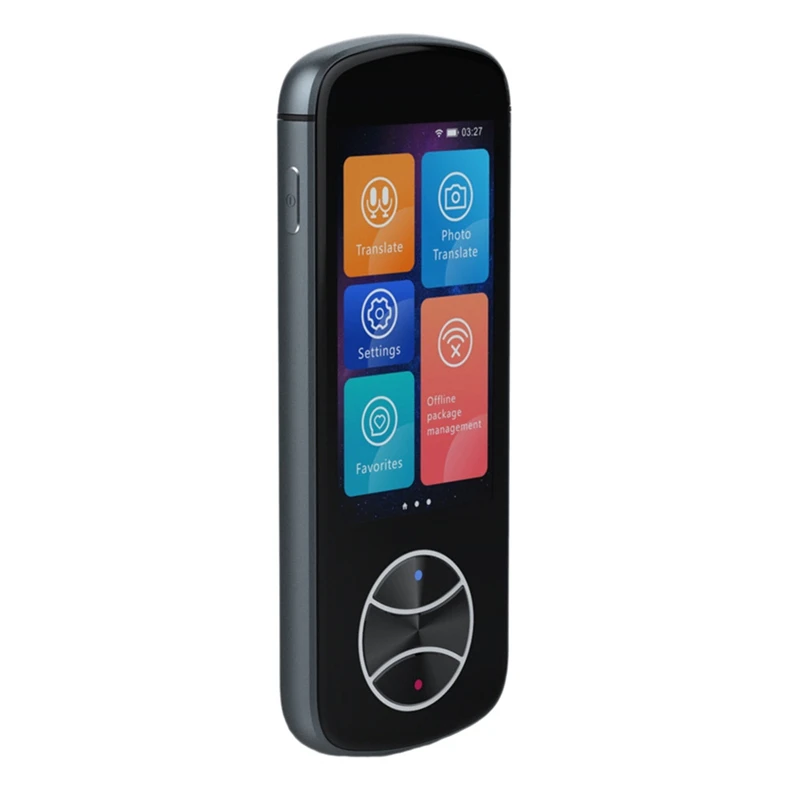 

Умное переводное устройство для языков, 3,0 дюйма, камера с контактным экраном 5 МП, Android 8,1, Wi-Fi, Bluetooth, для путешествий на открытом воздухе