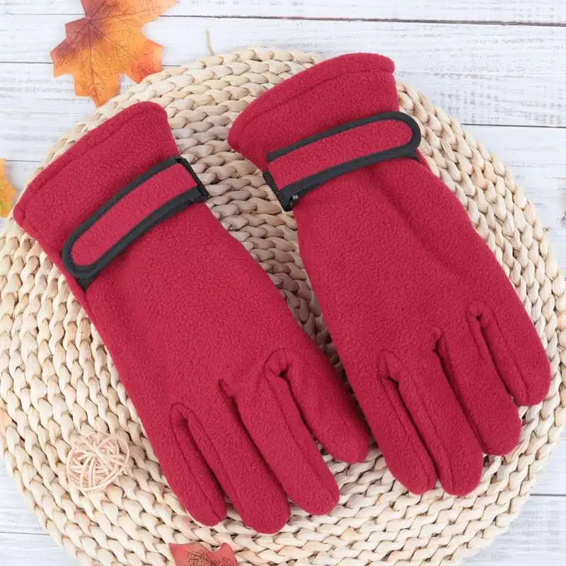 

Mens And Womens Soft Polar Fleece Thinsulate Lined Thermal Winter Gloves
