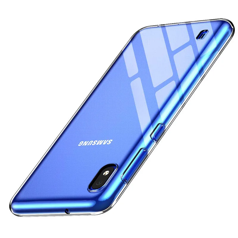 Полноразмерный защитный чехол для телефона чехол для samsung Galaxy A10 SM-A105M/DS мягкий прозрачный силиконовый чехол из мягкого ТПУ samsung A10 Galaxy-A10