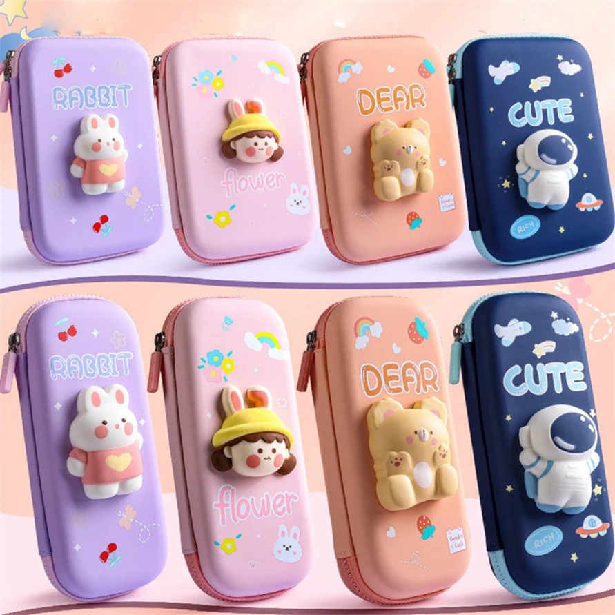 

Kawaii чехол для карандашей, симпатичный чехол для карандашей, эстуше, космонавт, антистресс, сумки, Astuccio, чехол для карандашей, школьные принадлежности, канцелярские принадлежности