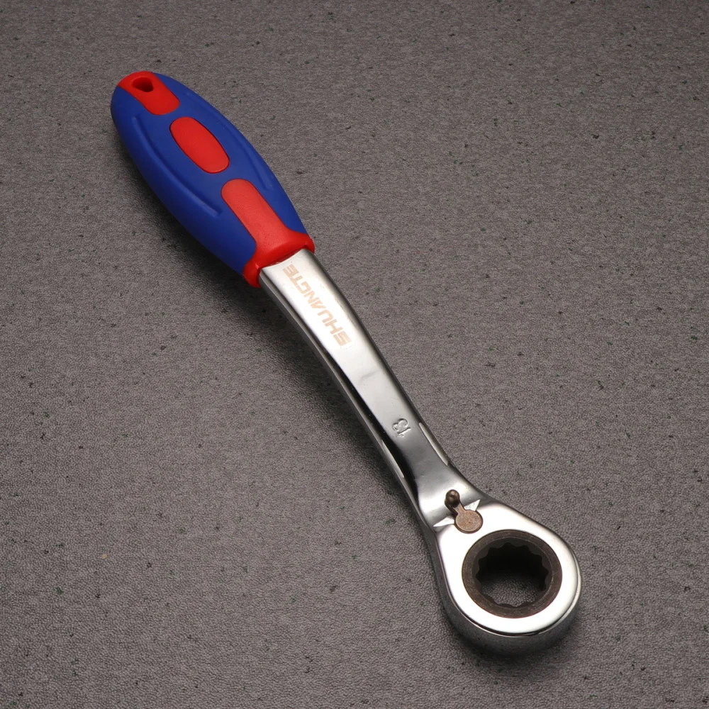 

8MM Two-way Ratchet Quick-Release Easy to Use Tooth Round Head Ratchet Wrench