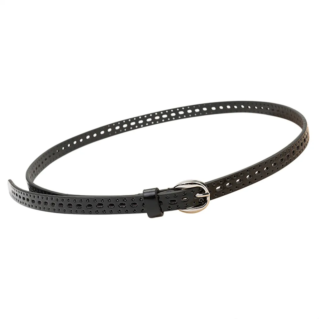 Женский тонкий ремень SAGACE из искусственной кожи яркие цвета украшение на пряжке