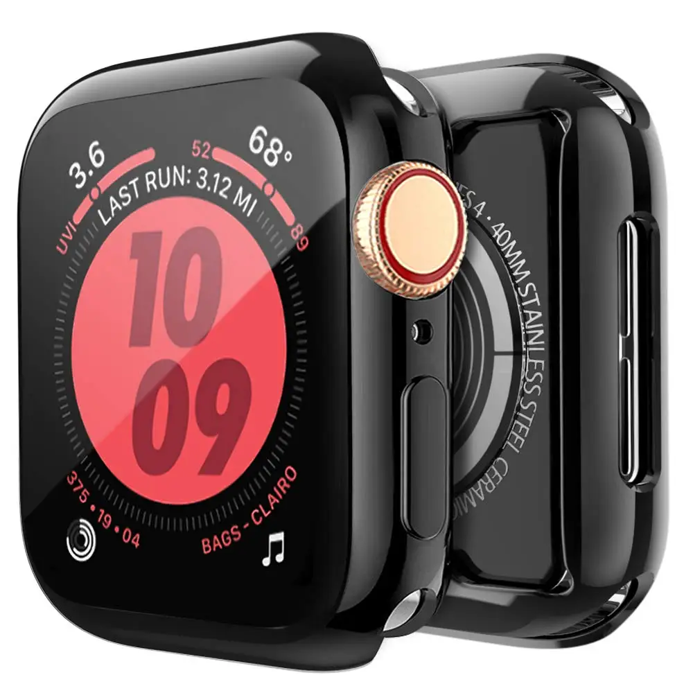 Защитная пленка для Apple Watch чехол 44 мм/40 мм iWatch 42 38 универсальный watch серии 6 se 5 4 3