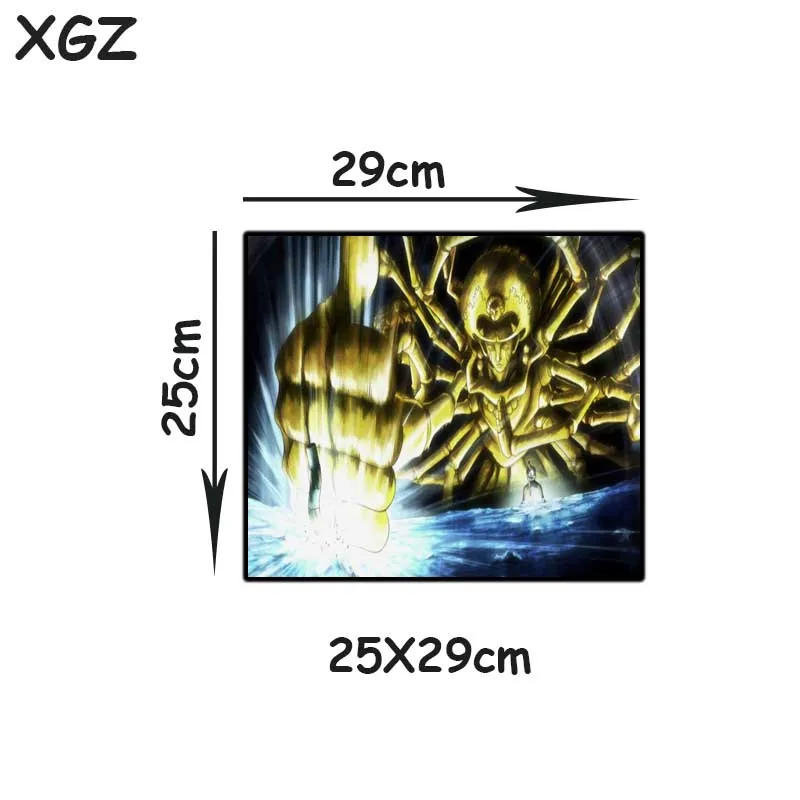 

XGZ Animation Mouse Pad Thousand Hands Bodhisattva Large Gamer Computer Desk Mat Black Lock Edge Hunter Desk Mat Non-slip Xxl Mo