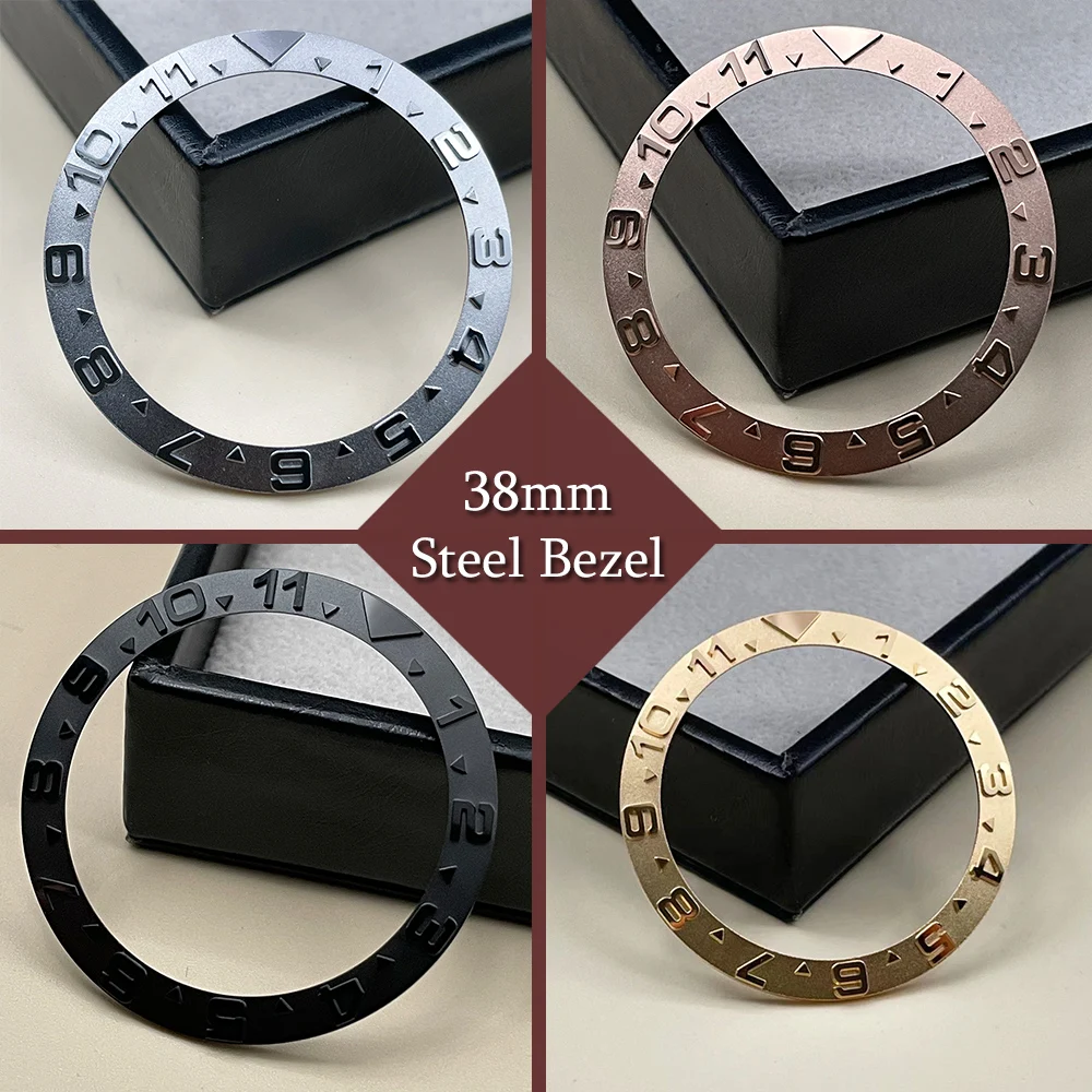 Вставка из тонкой стали для Seiko/MOD/Sub Series 38 мм * 30 5 розовое золото гравировка чехол