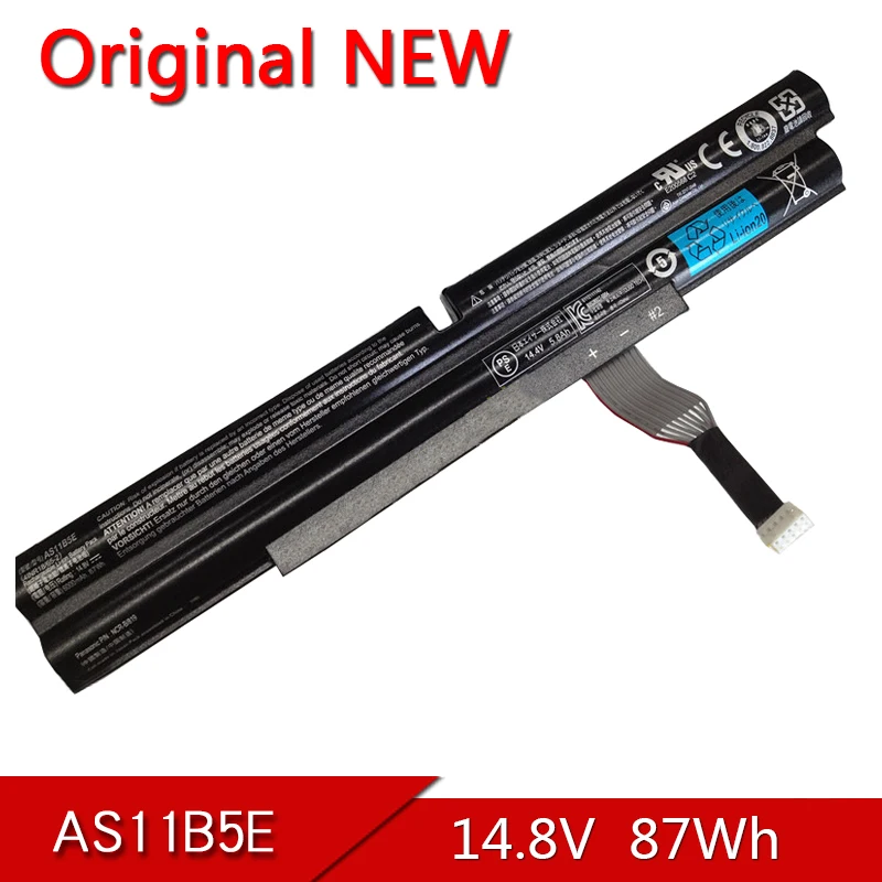 

AS11B5E новый оригинальный аккумулятор для ноутбука Acer Aspire Ethos 5943G 5951G 8943G 8951G AS5951G AS8943G AS8951G 14,8 V 87Wh