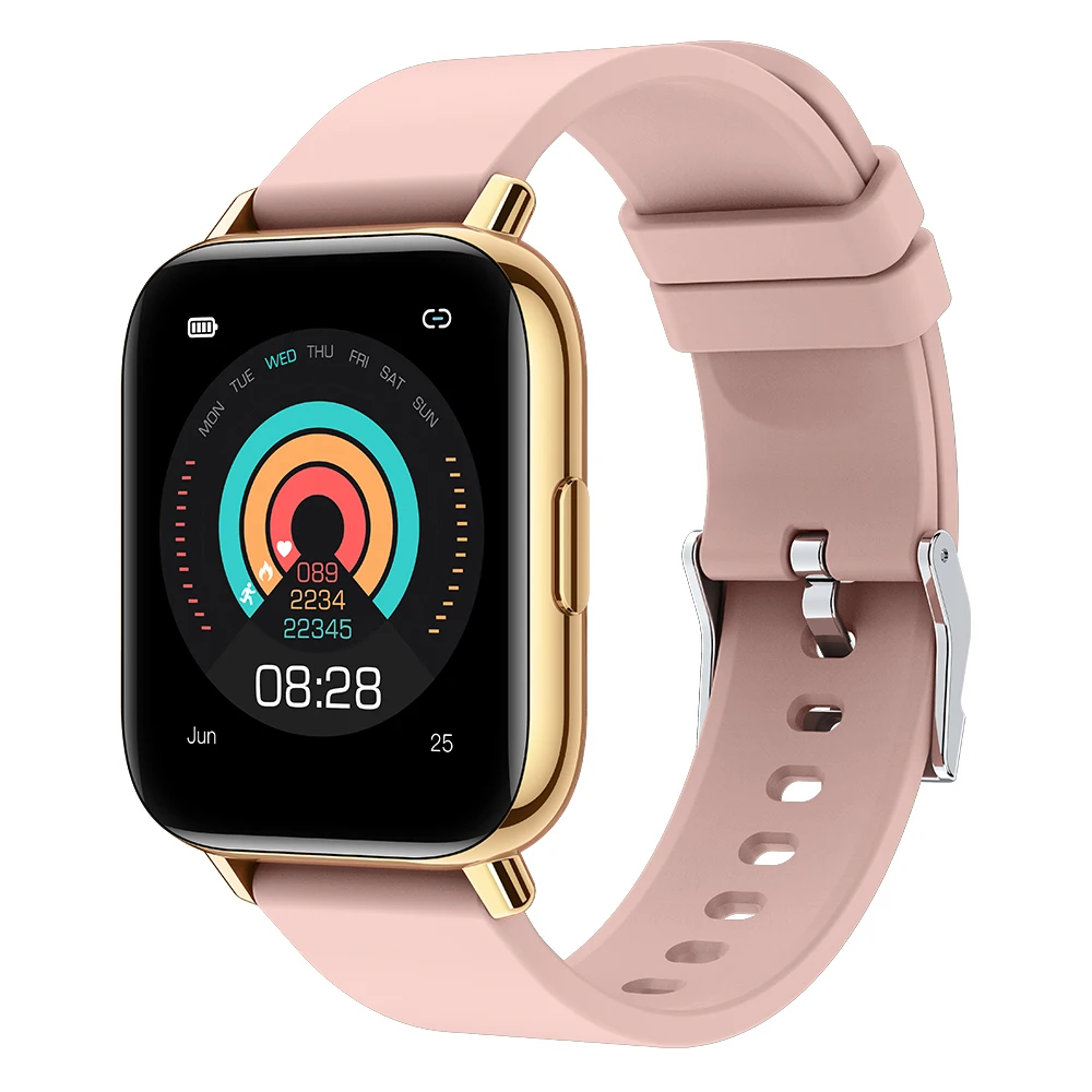 Rogbid 2S Smart Watch 1.65 inch HD Touch Screen Fitness Tracker Waterproof Heart Rate Blood Pressure Monitor For IOS Android