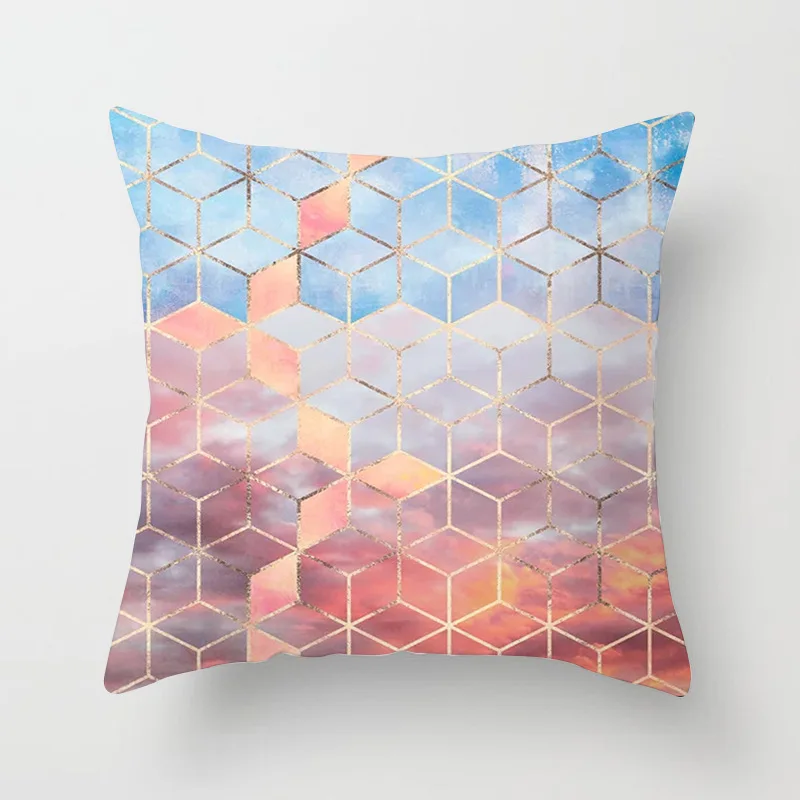 Декоративная наволочка креативная Мягкая Наволочка с абстрактным