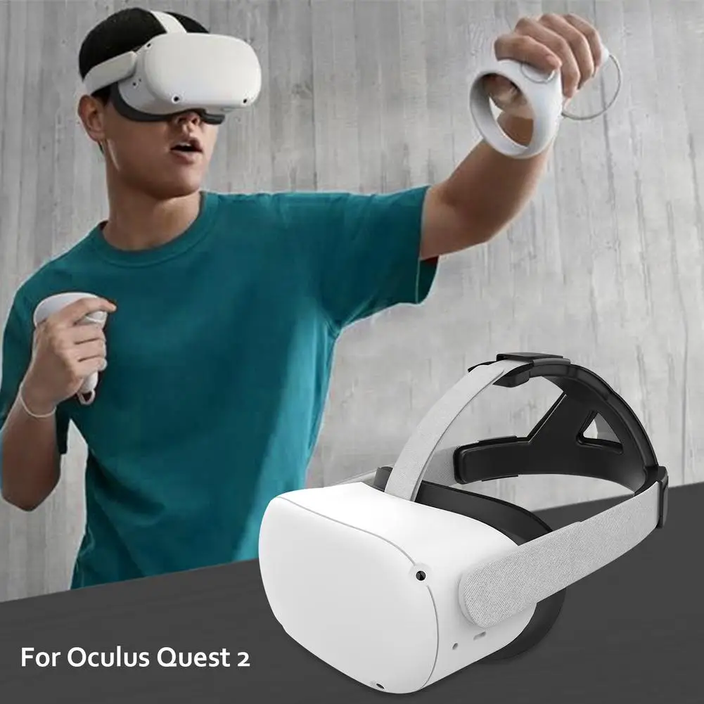 Мягкая кожаная накладка на липучке VR из пеноматериала удобная для игр голову