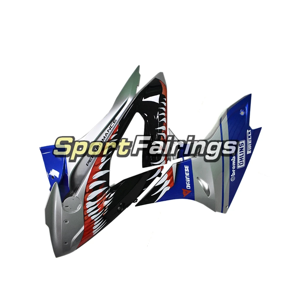 Акула синий красный серебристый полный комплект обтекателя Для BMW S1000RR 2017 2018 S1000 RR