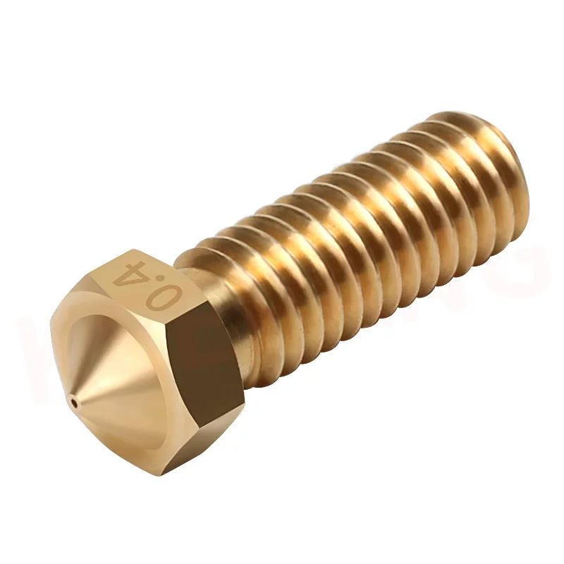 10 шт. насадки из нержавеющей стали для экструдера E3D V6 Volcano Hotend M6 1 75 3 мм |