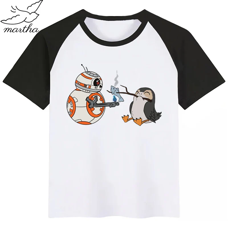 Забавная Футболка с принтом Звездные войны футболка круглым вырезом для