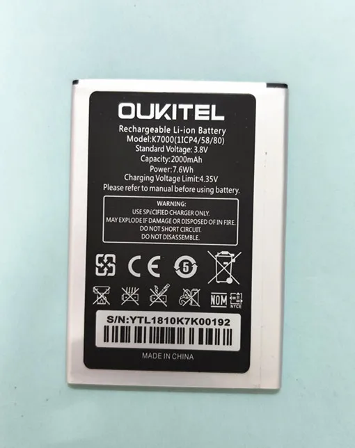 B TAIHENG Oukitel K7000 (11CP4/58/80) Батарея Замена для смартфон Батарея|Аккумуляторы мобильных