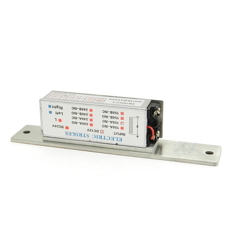 

Short Panel Narrow Mouth Type Door Lock Electric Strike Power to Open Fail-Secure Type Electric Lock Cathode Lock(AD-150A)