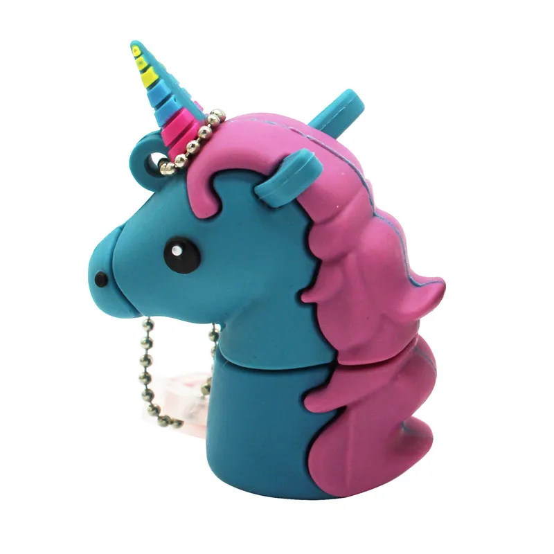USB флеш накопитель TEXT ME в виде милых мультяшных животных единорог 6 стилей 4 ГБ 8 16 32