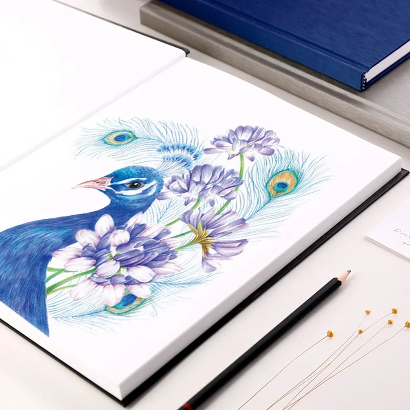 

1PC Low Price A3 A4 Hard Surface Sketchbook Notebook Refillable Diary Agenda 2021 Planner Office School Supplies Notebooks Diary