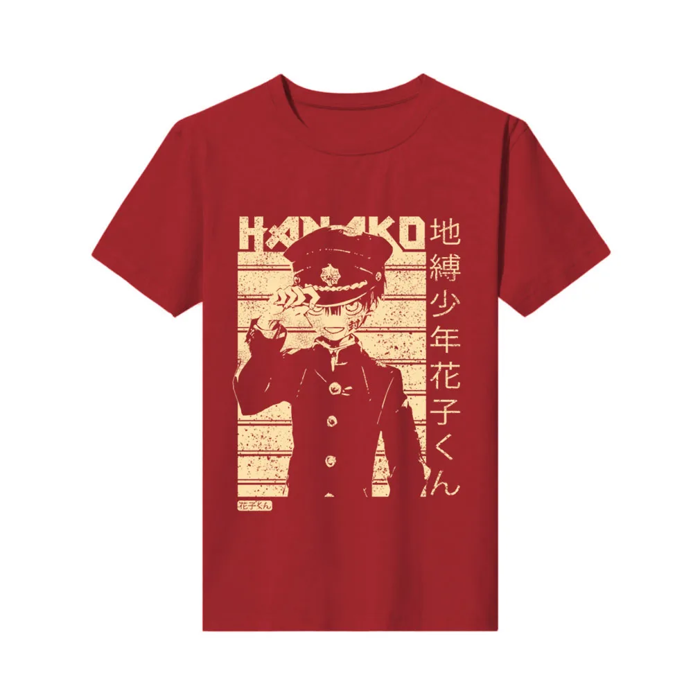 Повседневная футболка с принтом новинка jibaku shounen hanako kun унисекс бейсбольная