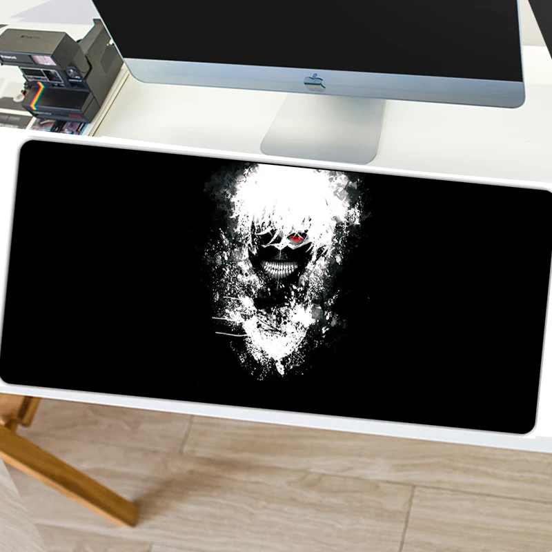 Игровой коврик для мыши 800x300 мм, XL, противоскользящий, с блокировкой скольжения, натуральный каучук, большой игровой коврик для мыши, аниме, для настольного компьютера, ноутбука