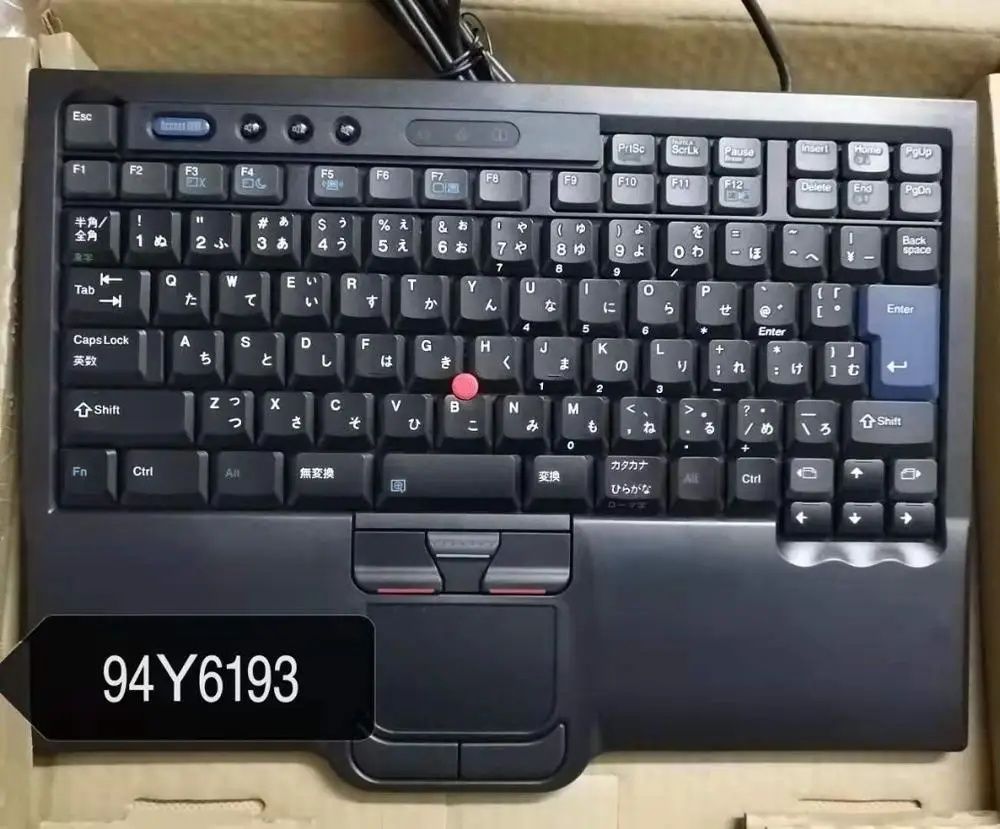 Лучшая новинка клавиатура для ноутбука Lenovo ThinkPad UltraNav USB с трекерной точкой SK 8845
