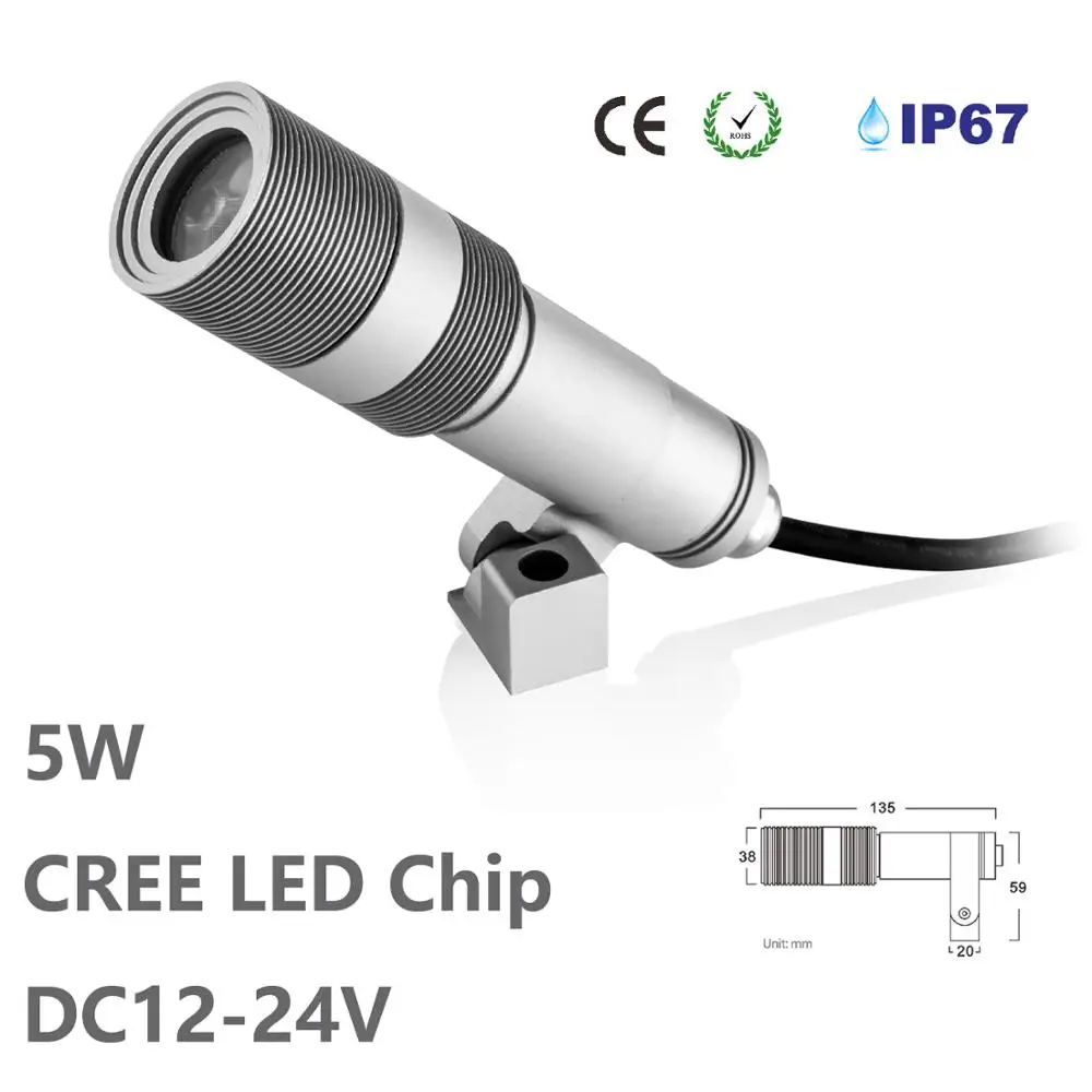 Современный дизайн IP67 Водонепроницаемый CREE светодиодный светильник для лужайки