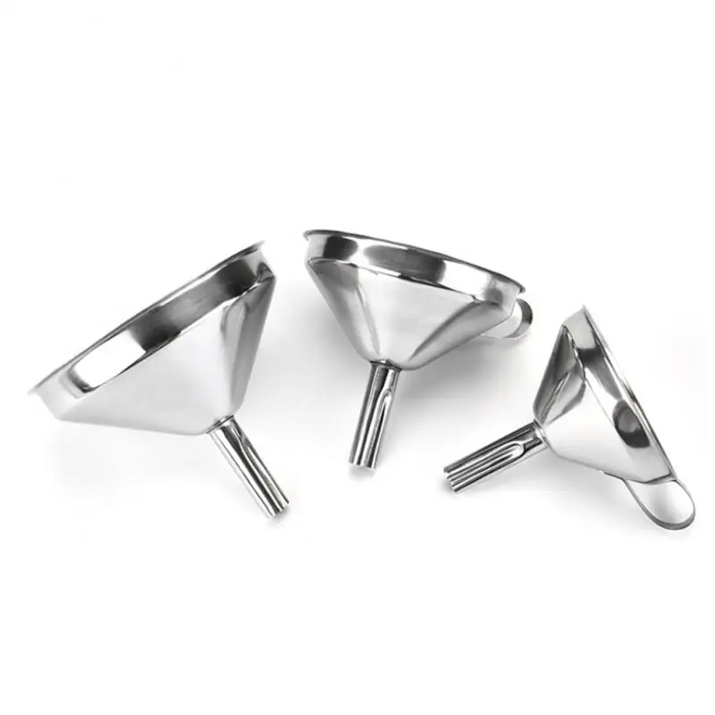 Масляная воронка для жидкости из нержавеющей стали металлическая со съемным