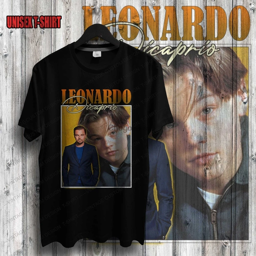 Рубашка Леонардо ДиКаприо винтажная рубашка 90 стилей топ в ретро-стиле подарок