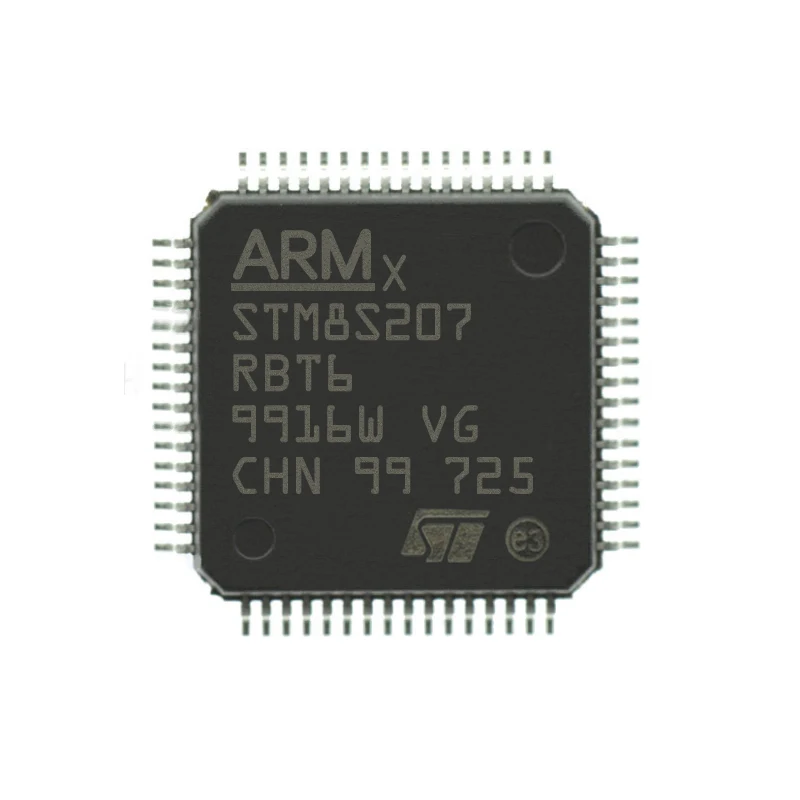 

1-100 PCS STM8S207RBT6 LQFP-64 8S207RBT6 24MHz 128KB Flash 8-bit Microcontroller MCU Brand New Original