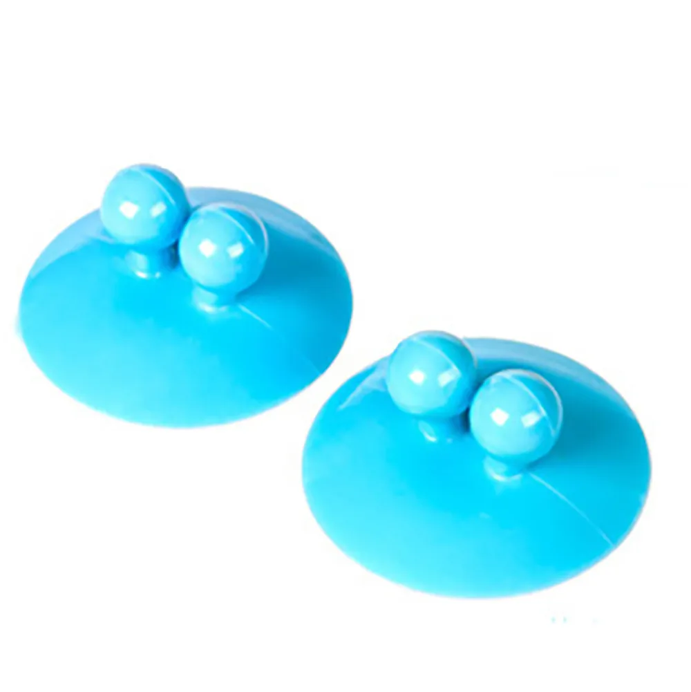 sky blue 2 шт. аксессуары для ванной комнаты вакуумный настенный крепкий крючок на присоске многофункциональный держатель чашки Крючки вешалка присоска для кухни ванной комнаты - Цвет: sky blue