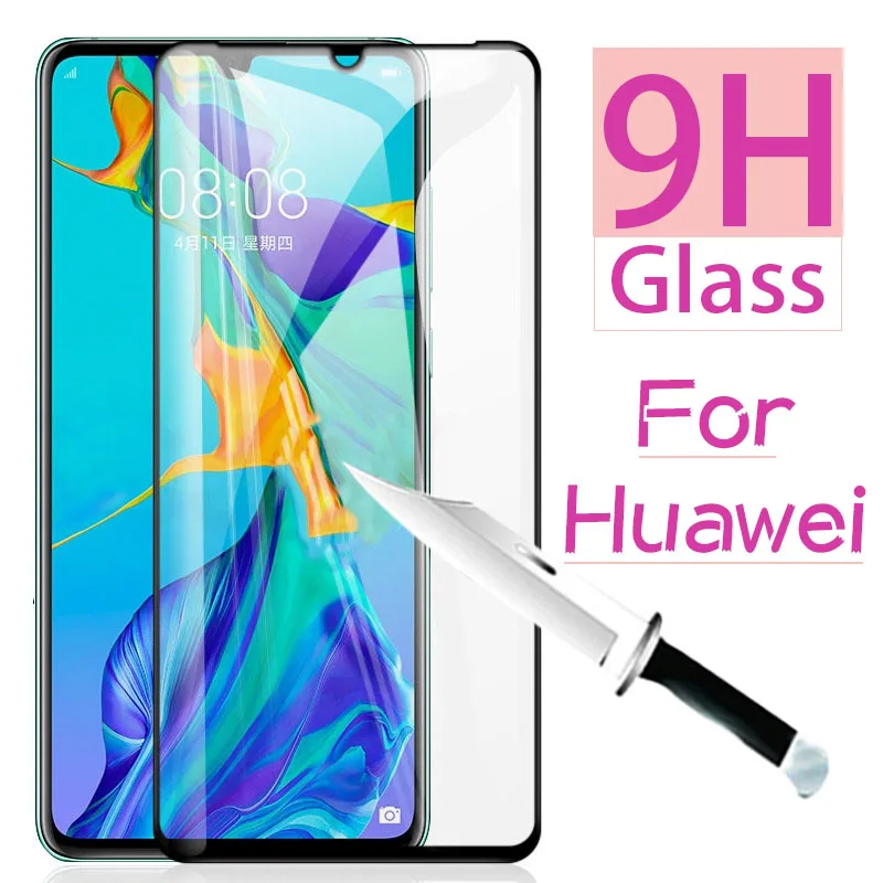 9H Защитная пленка для экрана huawei P30 lite nova 4 4e View 20 закаленное стекло huawey huawi hawei p 30