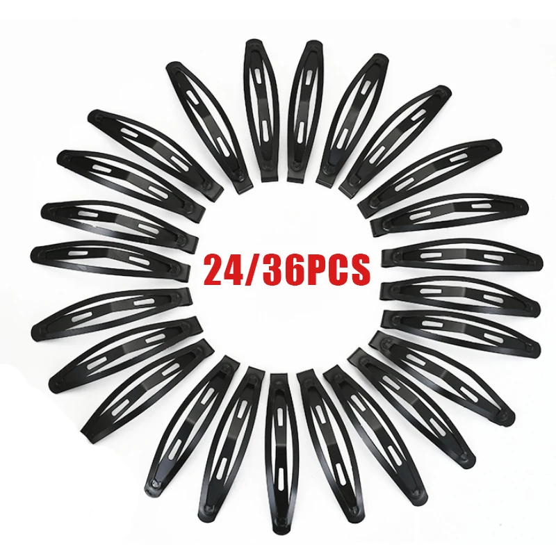 

Черные Геометрические заколки для волос, 24/36 шт., шпильки для волос BB, заколки, инструменты для укладки, модные женские аксессуары для волос д...